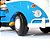 Carrinho Para Passeio Infantil Kombi Azul Poliplac Brinquedo - Imagem 5