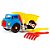 Caminhão Didático Kids Caçambão Azul Poliplac Brinquedos - Imagem 1