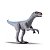 Triciclo Fricção Brinquedo C/ Dinossauro Velociraptor Silmar - Imagem 3