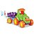 Carretinha Infantil Colorida Baby Truck Com Som E Luz Roma - Imagem 1