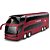 Ônibus Petroleum Vinho Com 2 Andares 30Cm Roma Brinquedos - Imagem 1