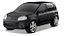 Miniatura Carro Fiat Uno Attractive Preto Roma Brinquedos - Imagem 1