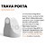Trava Porta Magnético Universal Branco De Fácil Instalação - Imagem 6