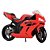 Moto Infantil Grande Racing  Vermelho Roma Brinquedos - Imagem 2