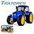 Fazenda Infantil Trator Agromak Azul Roma Brinquedos - Imagem 2