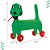 Miniatura Infantil Cachorro Sapeca Corpo Sanfonado Com Som - Imagem 3