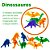 Dinossauros Coleção Brinquedos Clássicos Para Lembrancinhas - Imagem 4