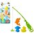 Brinquedo Pega Peixe Infantil Jogo Pescaria Com Acessórios - Imagem 1