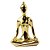 Miniatura Cerâmica Metalizado Yoga Shinning Para Decoração - Imagem 8