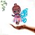 Babys Coleção Boneca Infantil Fadinha Negra Menina Fada Asas - Imagem 3
