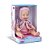 Boneca Bebê Silicone Babilina Banho Coleção Infantil Bambola - Imagem 3