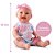 Boneca Bambola Little Baby Dolls Bonequinha Passeio C/ Bolsa - Imagem 4