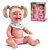 Boneca Bebê Menina Amora Petit Hora Da Papinha Comidinhas - Imagem 3