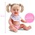 Boneca Bebê Menina Amora Petit Hora Da Papinha Comidinhas - Imagem 4