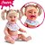 Boneca Bebê Menina Amora Petit Hora Da Papinha Comidinhas - Imagem 6
