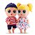 Brinquedo Irmãos Gêmeos Bonecos Baby Buddies Miniatura Bebê - Imagem 2