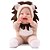 Boneca Vinil Macia Baby Babilina Planet Leão Bambola Bebê - Imagem 1