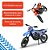 Moto Esportiva Racing Moto Cross Trilha Miniatura Infantil - Imagem 5