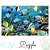 Puzzle Pintura Fundo do Mar Quebra Cabeça Com 3000 Peças - Imagem 4