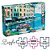 Puzzle Temática Vista em Portofino Exercício Mental 5000 Pçs - Imagem 1