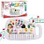 Piano Brinquedo Infantil Musical Teclado Pedagógico Branco - Imagem 6