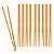 Kit Hashi Resistente 10 Pares Palito Oriental Reutilizável - Imagem 3