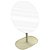 Espelho Decorativo Multiuso Médio 31,5CM Para Mesa e Bancada - Imagem 4