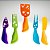 Utensílio Para Cortar Queijo Faca Espátula Garfo Em Aço Inox - Imagem 3