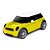 Carrinho Infantil Mini Cooper Amarelo Citycar Poliplac - Imagem 1