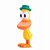 Boneco Coleção Turma Do Pocoyo Pato De Vinil Brinquedos Toys - Imagem 1