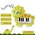 Piano Brinquedo Baby Dinossauro Teclado Musical Didático - Imagem 4