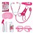 Conjunto Médica Estetoscópio e Acessórios Art Brink Kids - Imagem 1