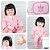 Bebê Reborn Boneca Menina Silicone Enxoval Completa C/ Bolsa - Imagem 2