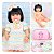 Boneca Reborn Silicone Bebê Realista Senta Menina Morena - Imagem 1