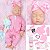 Bebe Reborn Boneca Silicone Menina Realista Brinquedo - Imagem 1