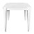Mesa Monobloco Branca - Seminovo - Imagem 1