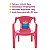 Mini Poltrona Infantil Rosa Cadeira De Plastico Resistente - Imagem 4