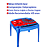 Mesa Azul Infantil Label Alta Qualidade Plastico Resistente - Imagem 4