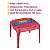 Mesa Rosa Infantil Label Alta Qualidade Plastico Resistente - Imagem 4
