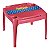 Mesa Rosa Infantil Label Alta Qualidade Plastico Resistente - Imagem 2