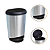 Lixeira Com Tampa E Pedal 10 Litros Inox Primeira Moagem - Imagem 1