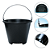 Balde Preto Com Alça 12 Litros - Imagem 1