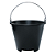 Balde Preto Com Alça 12 Litros - Imagem 2