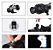 KIT SNOOT EFEITOS ESPECIAIS P/ FLASH MONTAGEM BOWENS - 16 EFEITOS ESPECIAIS - Imagem 6