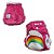 Fralda de Pano Ecológica AURORINHA SUSTENTÁVEL Pocket Minky URSINHOS COLORIDOS Tamanho Único 4kg/18kg (ROSA) - Imagem 1