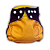 Fralda de Pano Ecológica AURORINHA SUSTENTÁVEL Pocket Lycra PIKA Tamanho Único 4kg/18kg - Imagem 2