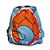 Fralda Ecológica AURORINHA Lycra Inspiração POKEMON SQUIRTLE KAPE Tamanho Único 4kg/18kg - Imagem 1