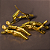 Hair Clip Dourado - Imagem 3