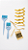 Combo Colorista Essencial Colorpro | 2 Pincéis Azul + Hair Clip + Clip de Metal - Imagem 1