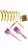DUPLICADO - Combo Colorista Essencial Colorpro | 2 Pincéis Pink + Hair Clip + Clip de Metal - Imagem 1